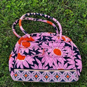 Vera Bradley quilted tote bag, "Loves Me" floral pattern, *Retired